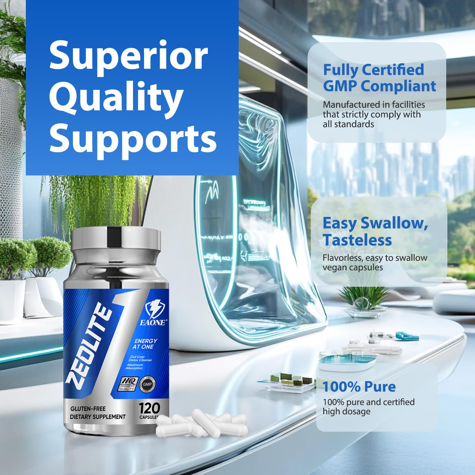 EAONE Zeolite Drops 109g ingredients list