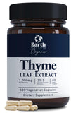 Earth BOTANIC Organic Thyme Extract 10:1 capsules front view