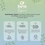 Earth BOTANIC Organic Thyme Extract 10:1 capsules on a wooden surface