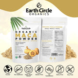 Earth Circle Organics Maca Root Powder 454g lifestyle scene