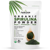 Earth Circle Organics Spirulina Powder 113g front view