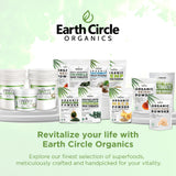 Earth Circle Organics Spirulina Powder 113g with spoon