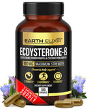 Earth Elixir Ecdysterone Supplement front view packaging