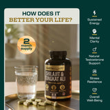 Earth Elixir Shilajit & Tongkat Ali Capsules packaging