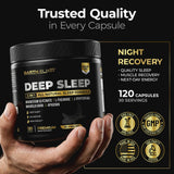 Earth Elixir Sleep Aid supplement bottle with ingredients listed
