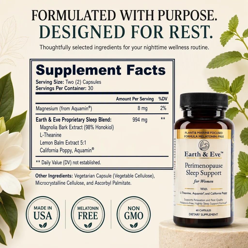 Earth & Eve for Women capsule bottle side view