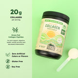 Earth Fed Muscle Collagen Peptides packaging side view
