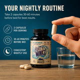 Earth Fed Muscle Forty Winkz ZMA 60 Capsules with ingredients list