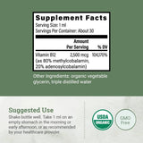 Earth Harmony Naturals B12 Liquid Drops with measuring dropper
