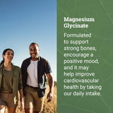 Earth Harmony Naturals Magnesium Glycinate Capsules on a table