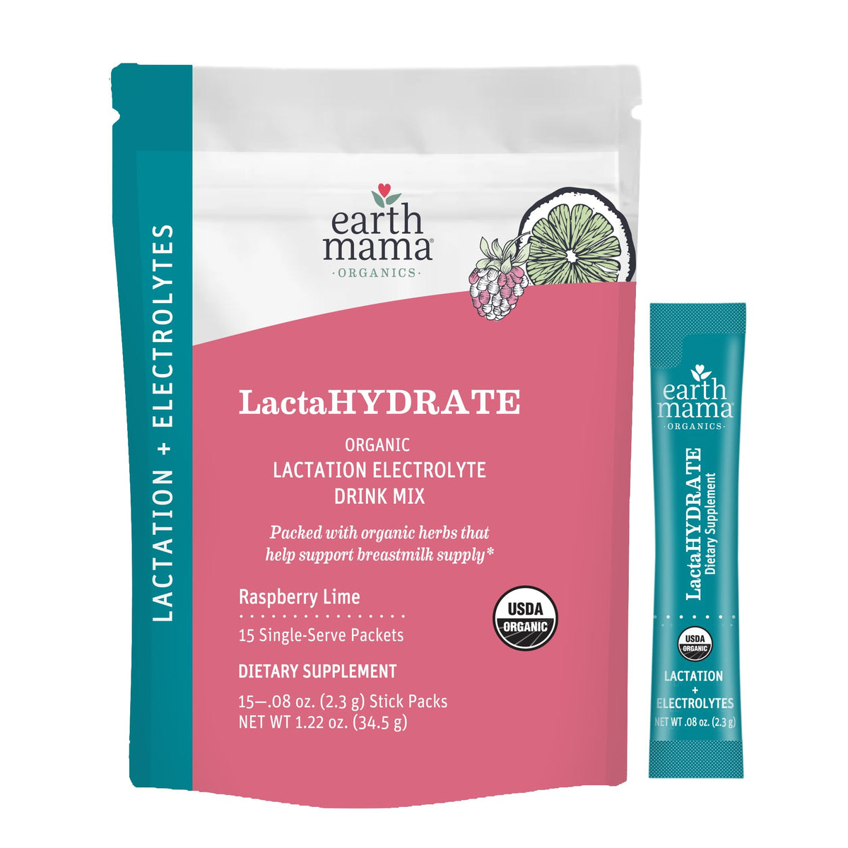 Earth Mama Milk Thistle Herbal Supplement 50g front view