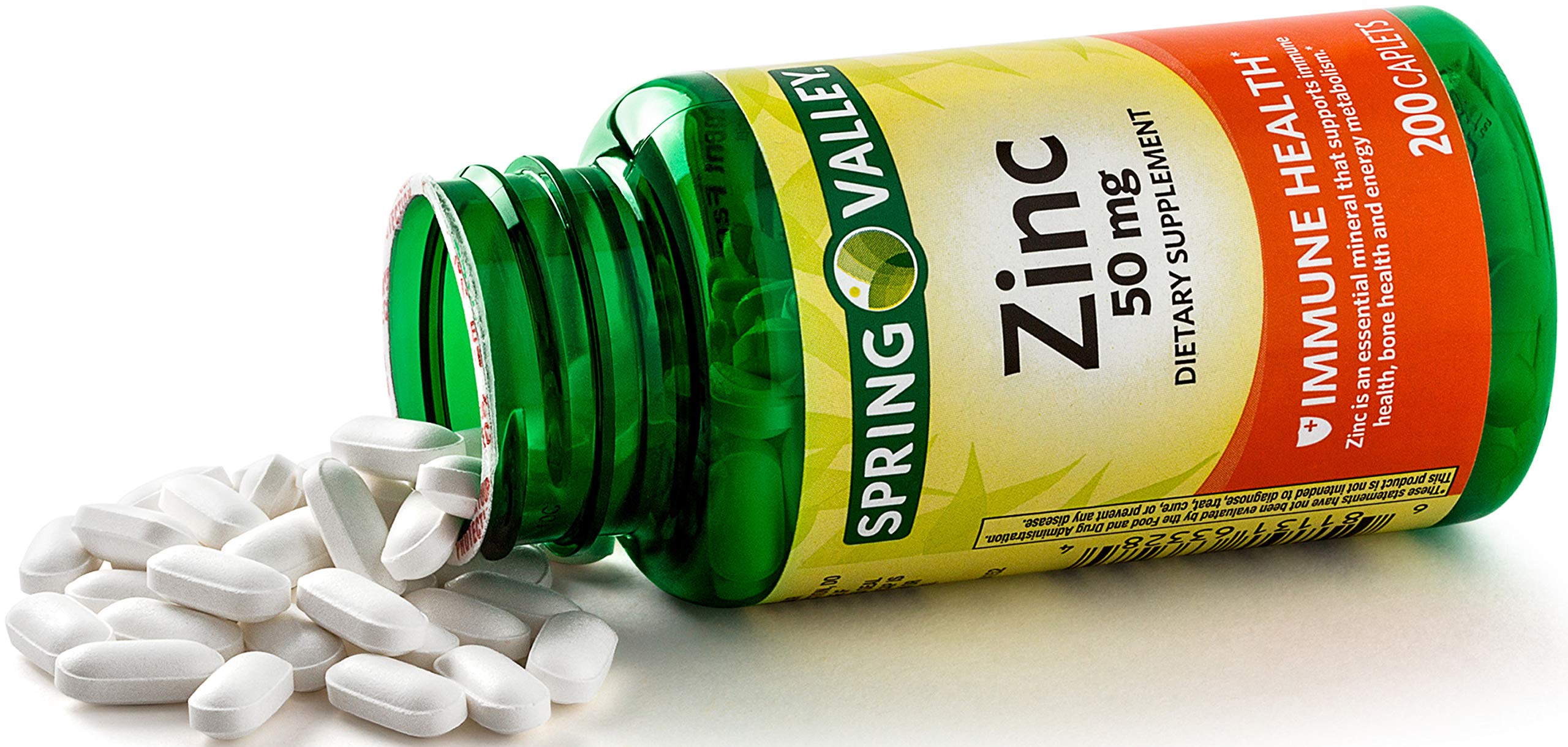 Earth&ME Zinc Supplement 50mg tablets in a pill organizer