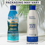 Earth's Bounty Noni Juice 100% Pure Organic 907g bottle side view