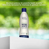 Earth's Bounty Noni Juice 100% Pure Organic 907g with fresh noni fruit