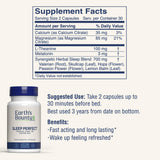 Earth's Bounty Sleep Perfect capsules close-up