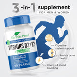 Earth's Pearl Probiotic Supplement pearl shape capsules
