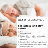 Earth's Splendor Melatonin 6mg Bilayer Tablets packaging