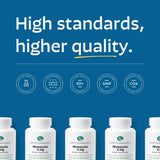 Earth's Splendor Melatonin 6mg Bilayer Tablets with a glass of water