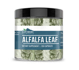 Earthborn Elements Alfalfa Leaf Capsules 200 count front view