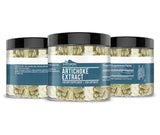Earthborn Elements Artichoke Extract Capsules on a wooden surface