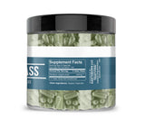 Earthborn Elements Barley Grass Capsules bottle side view