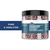 Earthborn Elements Cranberry Extract Capsules on a wooden table