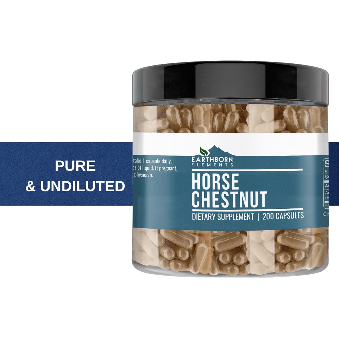 Earthborn Elements Horse Chestnut Capsules ingredients list