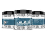 Earthborn Elements L-Glutamine Capsules bottle side view
