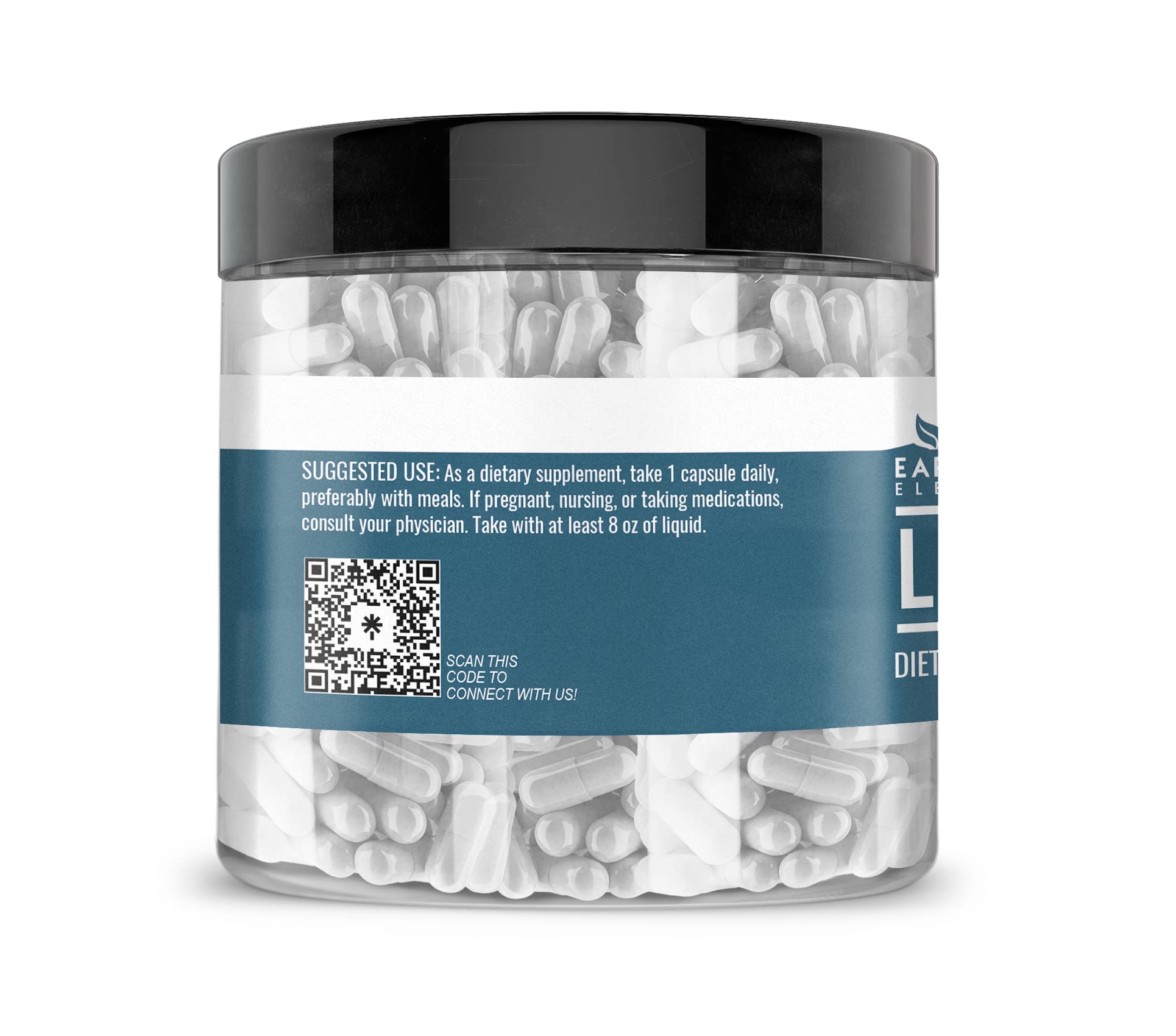 Earthborn Elements L-Histidine 200 Capsules bottle with label