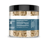 Earthborn Elements Lemon Balm Extract Capsules bottle side view