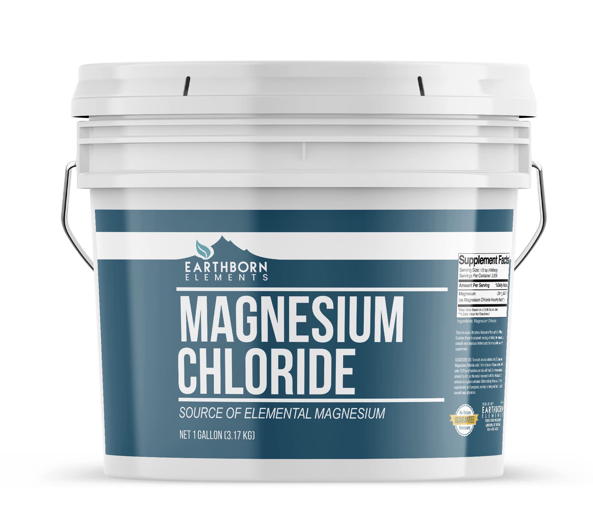 Earthborn Elements Magnesium Chloride Powder front view