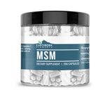 Earthborn Elements MSM Capsules front view with packaging