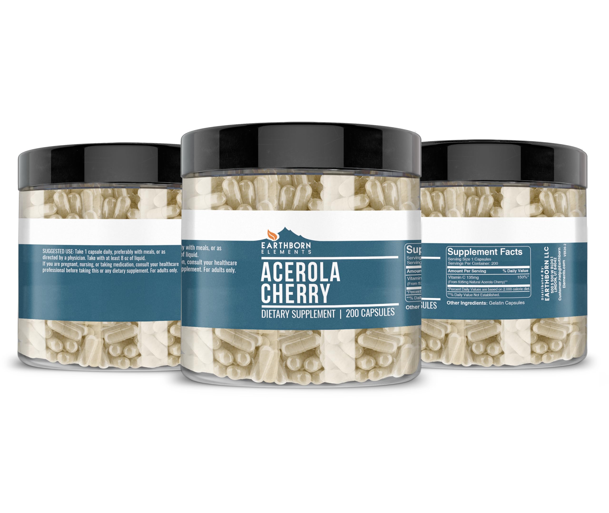 Earthborn Elements Natural Vitamin C ingredients list