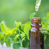 Earthborn Elements Peppermint Leaf Capsules close-up of capsules