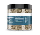 Earthborn Elements Turkey Tail Mushroom Capsules side view
