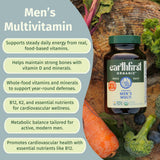 EarthFirst Organic Men’s Multivitamin 200g packaging