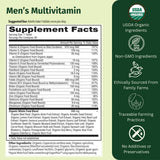 EarthFirst Organic Men’s Multivitamin 200g side view