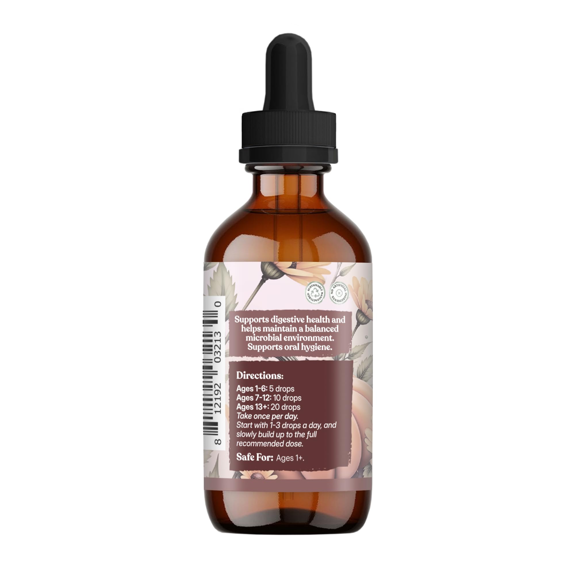 Earthley Wellness a daily routine Oil 118g side view