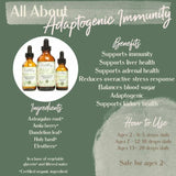 Earthley Wellness Adaptogenic daily wellness supplement back view