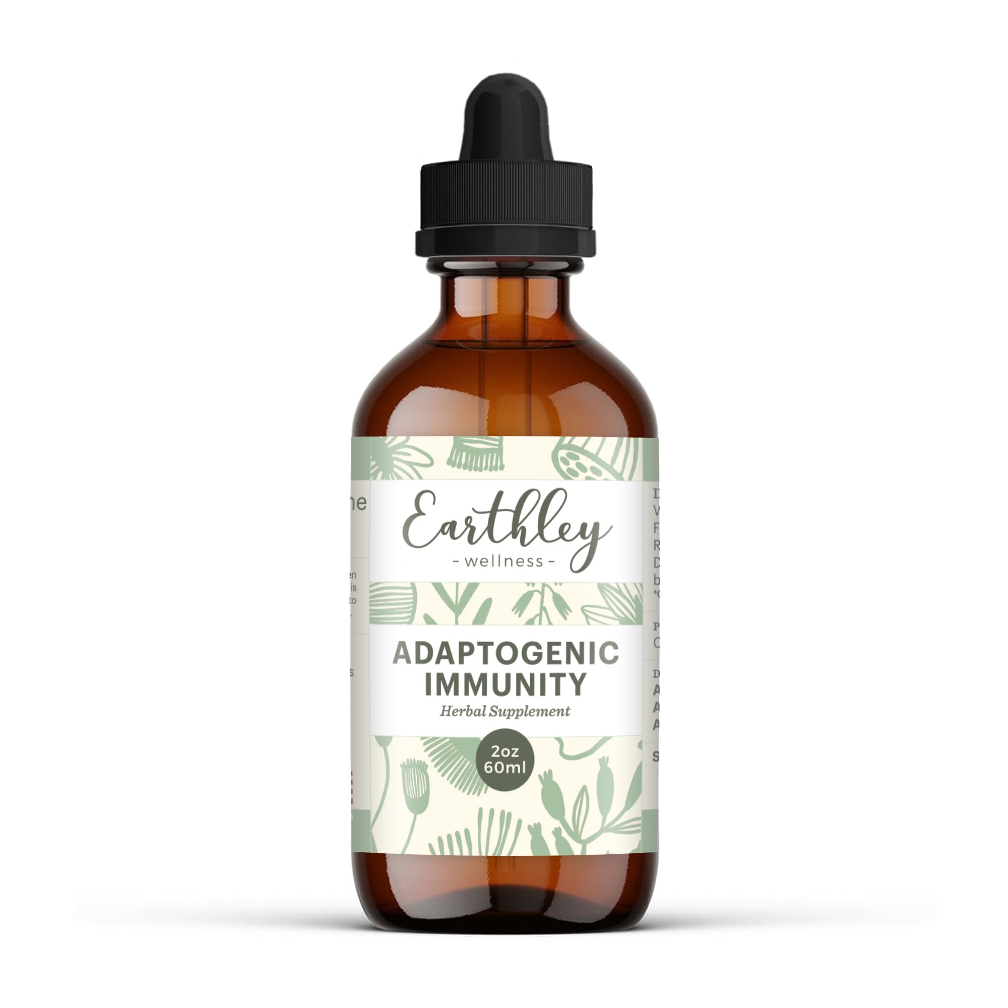 Earthley Wellness Adaptogenic daily wellness supplement front view