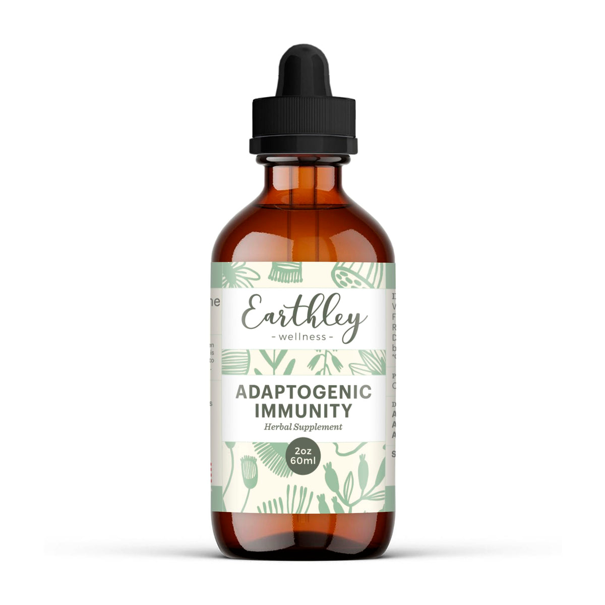 Earthley Wellness Adaptogenic daily wellness supplement front view