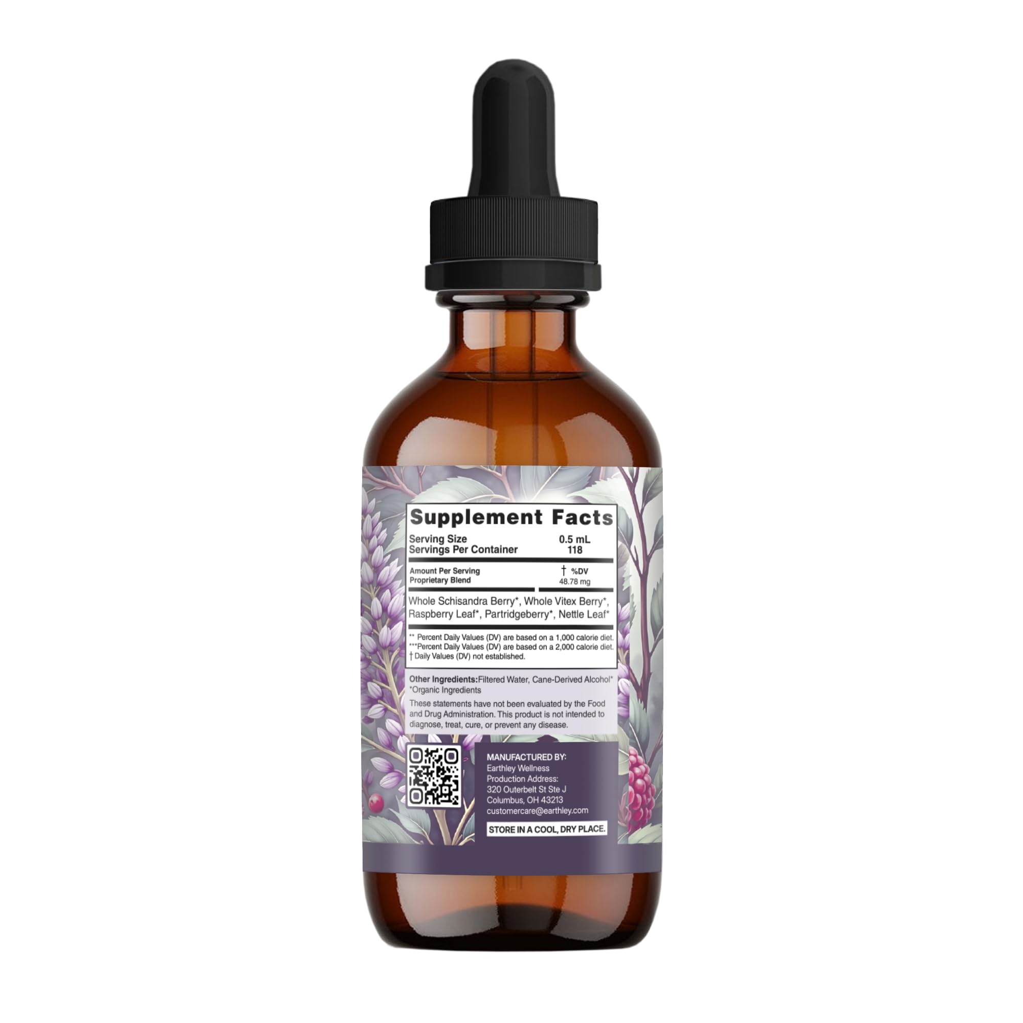 Earthley Wellness Blended Vitamin & Mineral Supplement packaging
