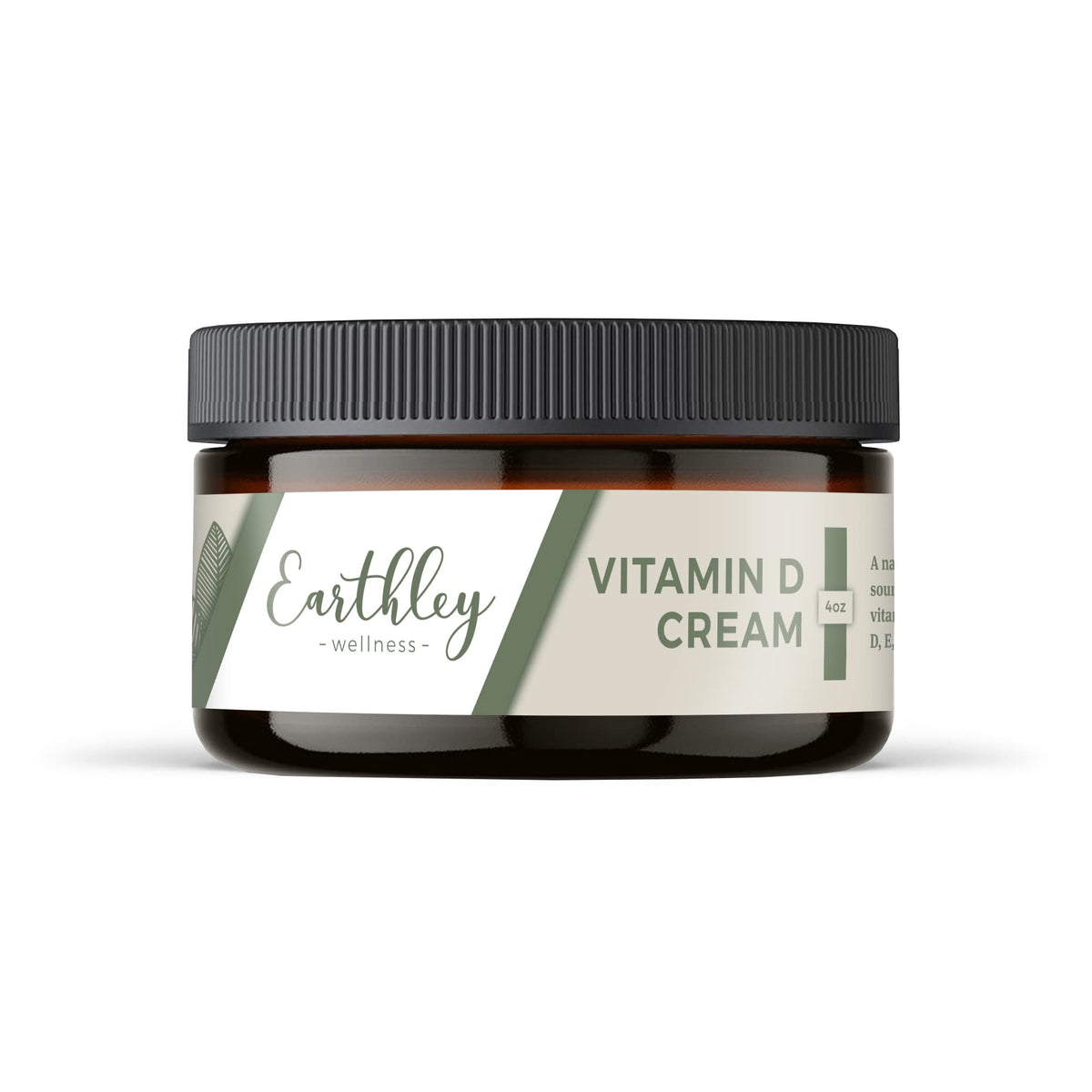 Earthley Wellness Cod Liver Oil Cream front view with packaging