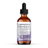 Earthley Wellness Elderberry Supplement back view with ingredient list