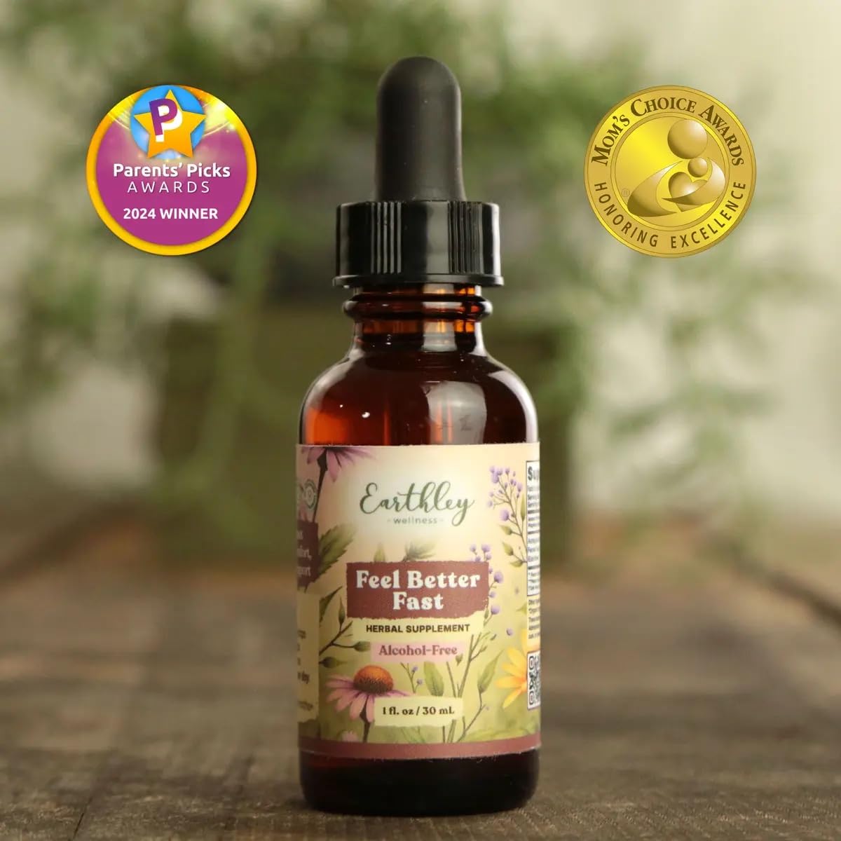 Earthley Wellness Feel Better Fast Herbal Supplement family-friendly usage
