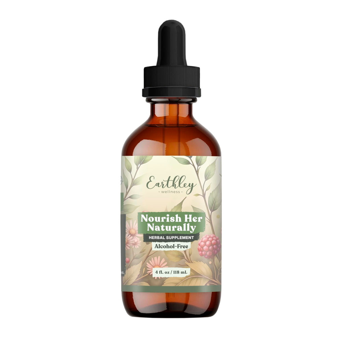 Earthley Wellness Multivitamins front view with organic herbs