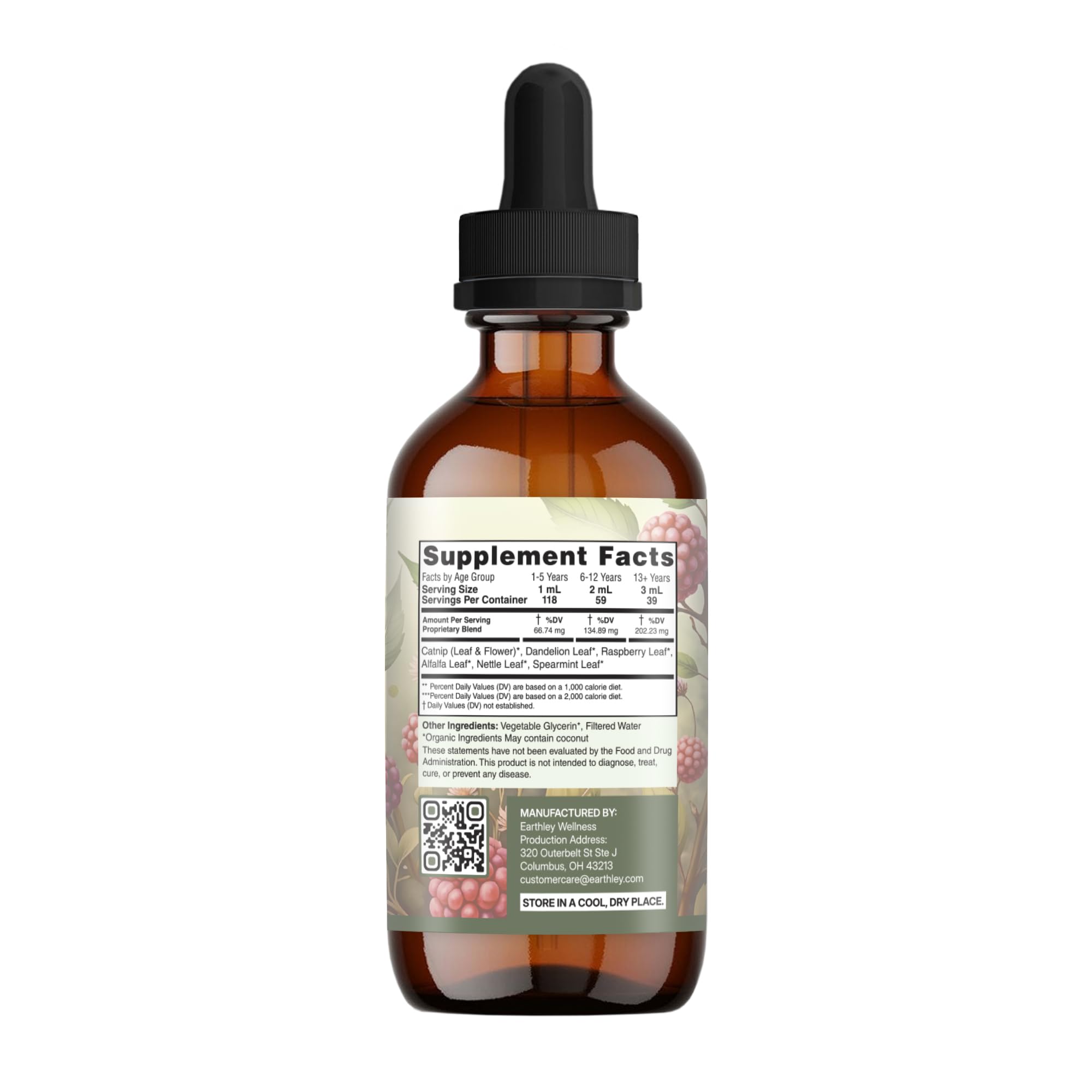 Earthley Wellness Multivitamins side view showing capsule format