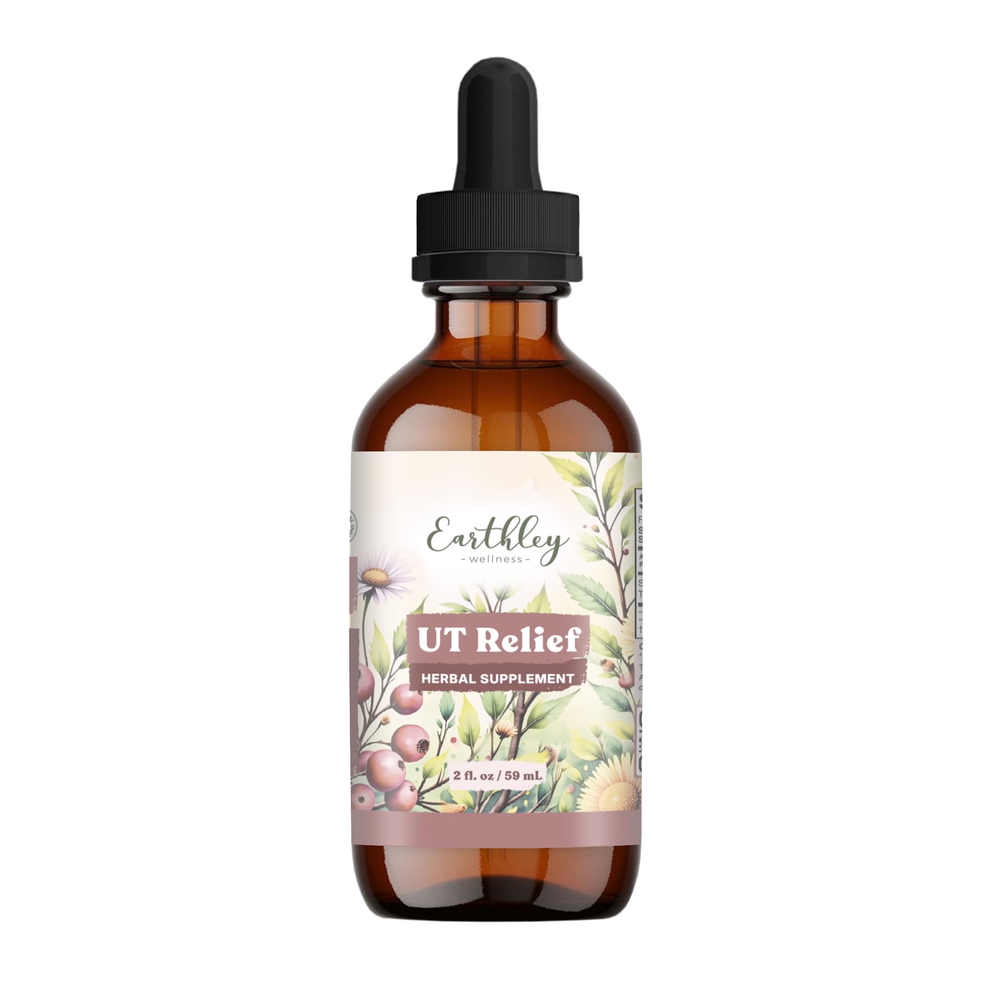 Earthley Wellness UT-Relief supplement front view packaging