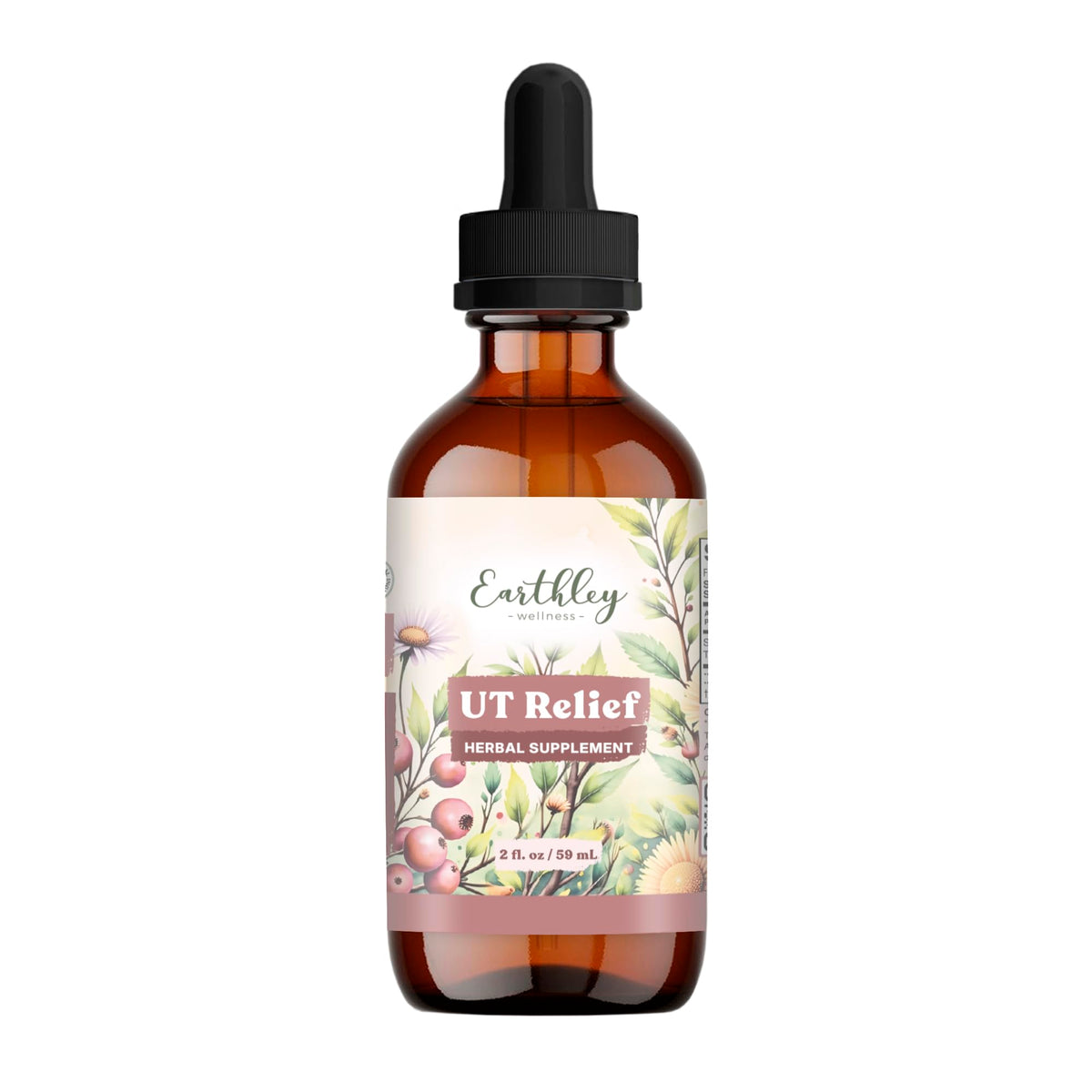 Earthley Wellness UT-Relief supplement front view packaging