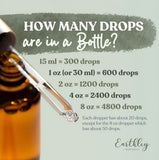 Earthley Wellness UT-Relief supplement in a hand for size reference